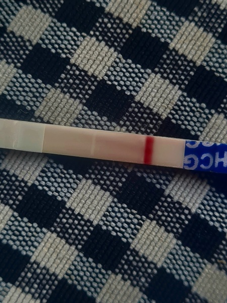 What is this white line, am I pregnant?