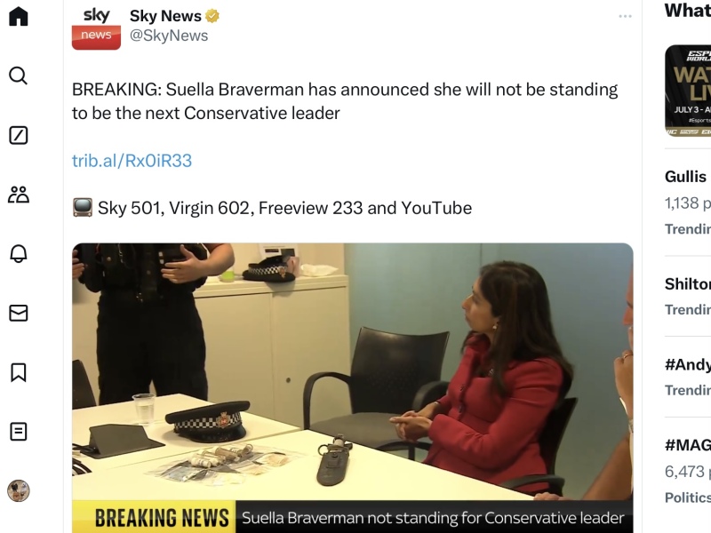 Thread 3 Starmer:  Digging has started, bigger shovel required