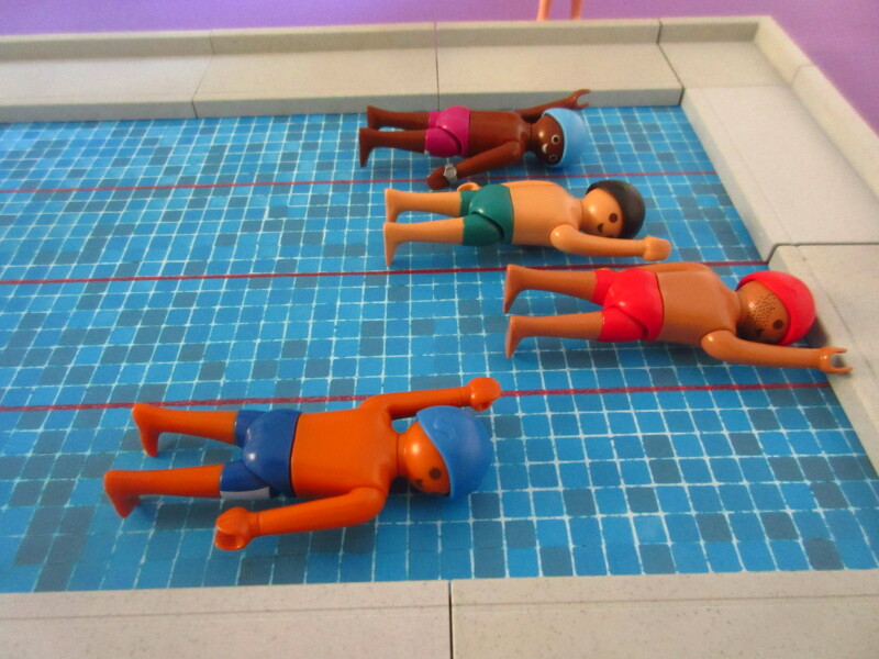 It's time for the Olympic Games for the Playmobil people in our house...