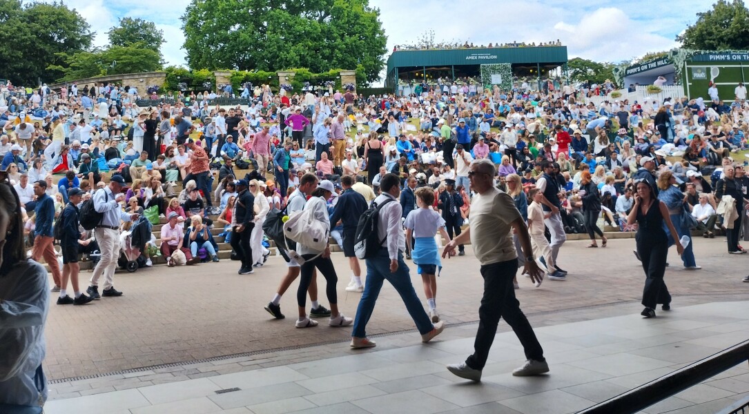 To think that Wimbledon needs to up its game?