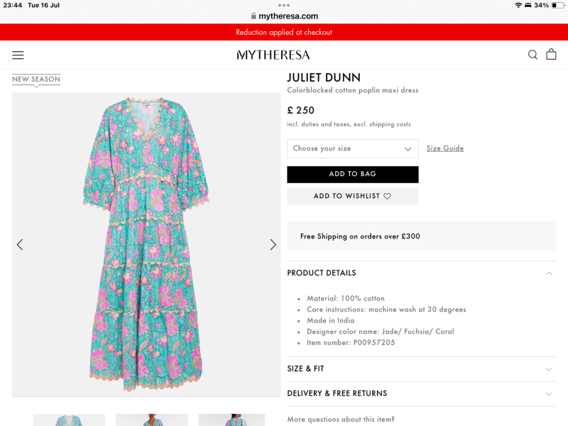Long shot, I know, but does anyone know where this dress is from?