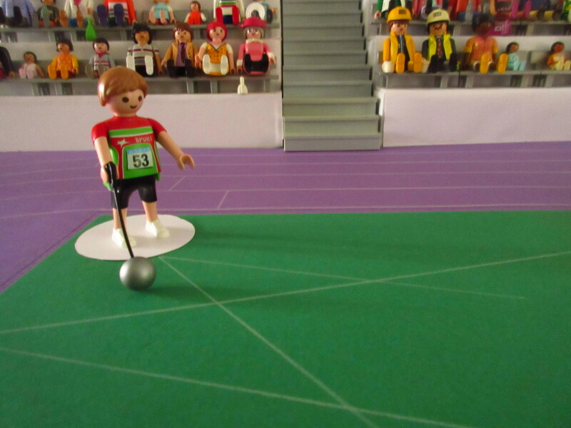 It's time for the Olympic Games for the Playmobil people in our house...