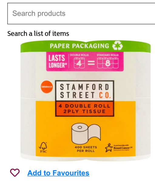 In search of old-fashioned loo roll...(title edited by MNHQ at request of OP)