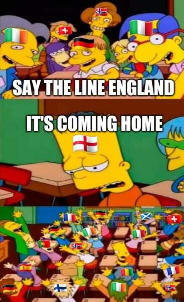To NOT support England ???