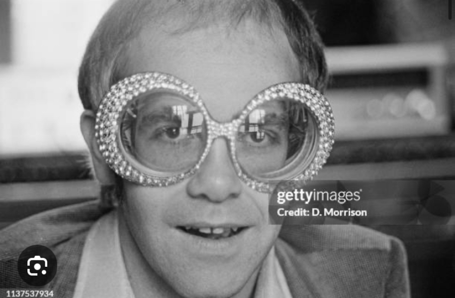 To want my glasses back?