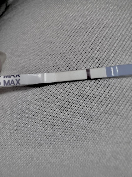 Faint positive or evap line?!