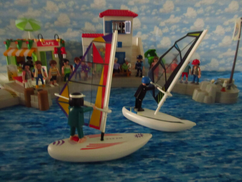 It's time for the Olympic Games for the Playmobil people in our house...