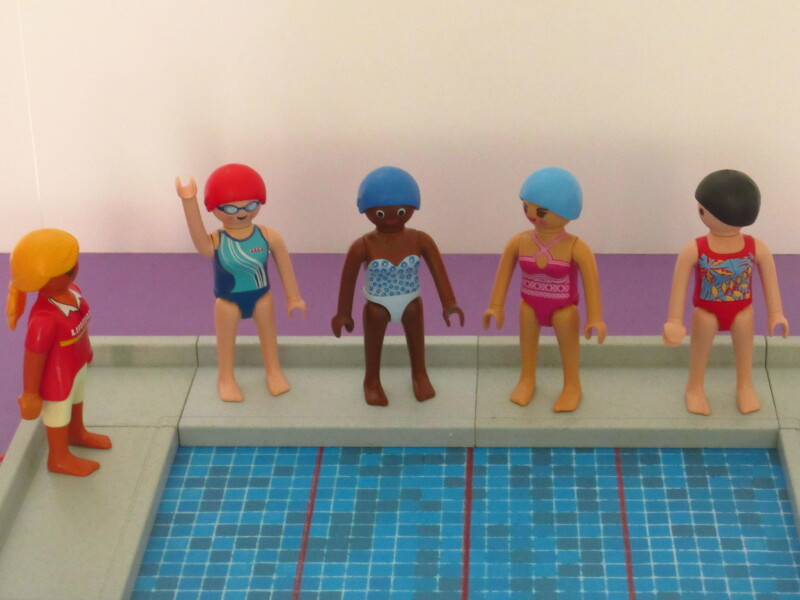 It's time for the Olympic Games for the Playmobil people in our house...