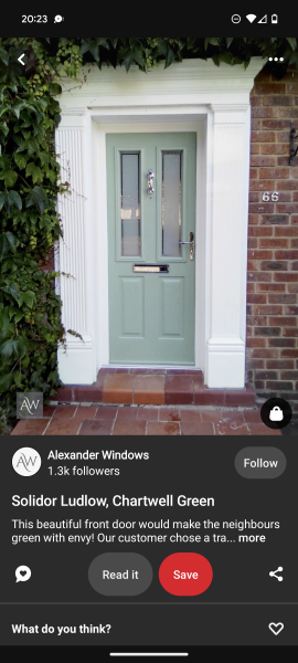 Help me choose a front door colour!! Need to pick tonight