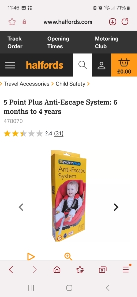 Help me, my two year old escapes his car seat
