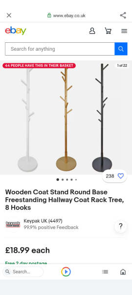 Where do you put your clothes at bedtime