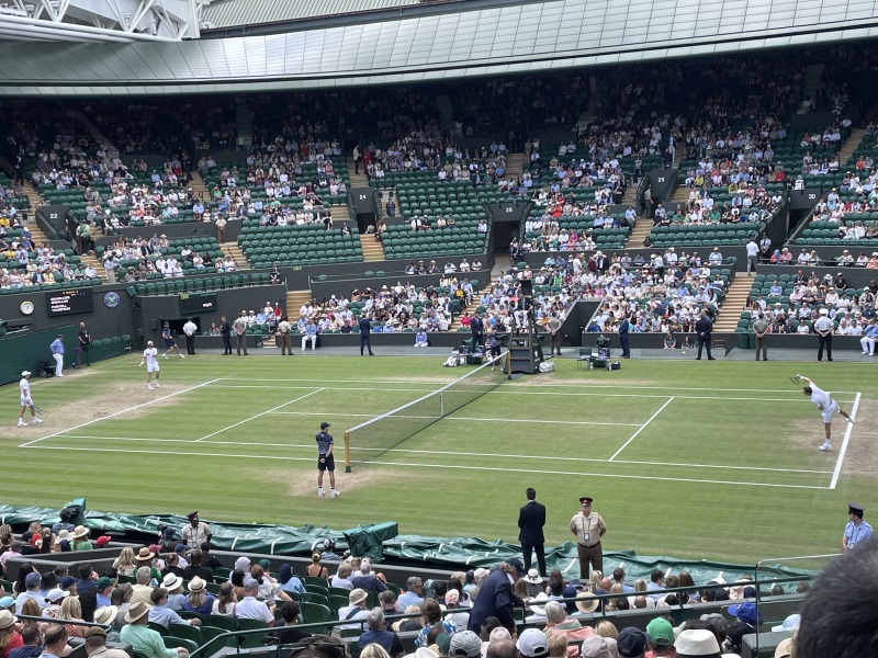 TENNIS: Wimbledon Quarterfinals