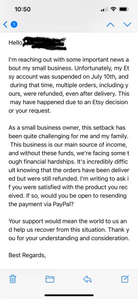 AIBU to ignore this email?