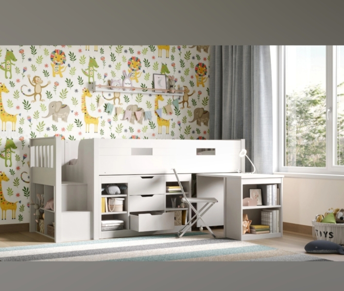 Help with my teen’s bed/storage/desk?