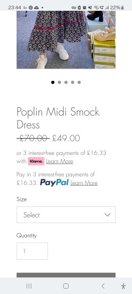 A dress like this, but cheaper...