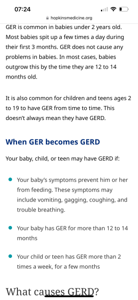 I damaged my 2 years old !