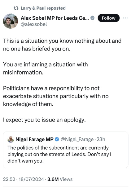 Thread 2. Starmer, return of the Labour government