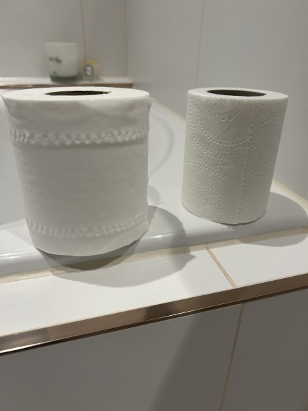 In search of old-fashioned loo roll...(title edited by MNHQ at request of OP)