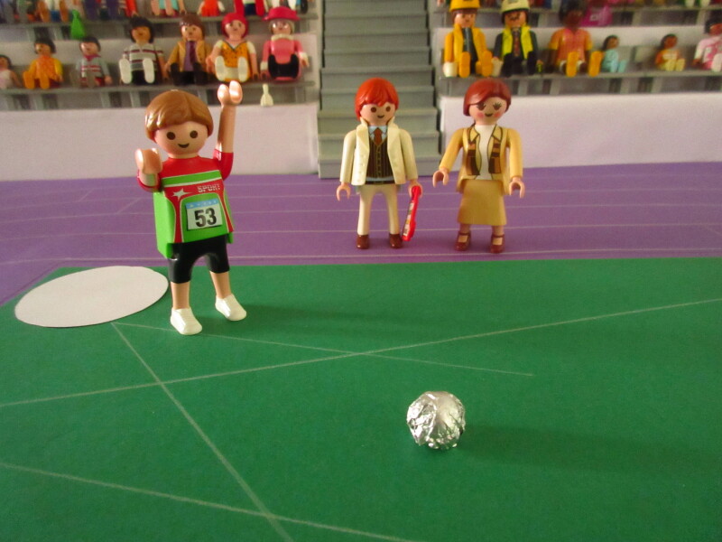 It's time for the Olympic Games for the Playmobil people in our house...