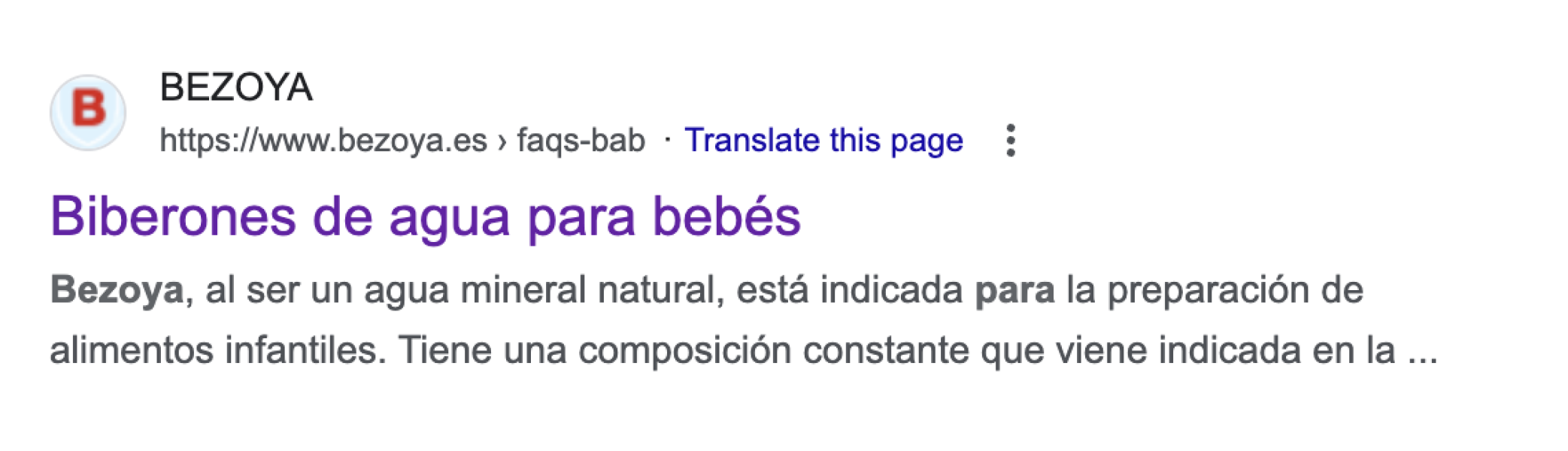 Bottled Water to use in Gran Canaria