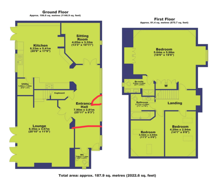 To move the family bathroom downstairs?