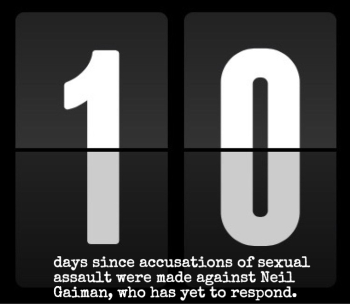 Neil Gaiman accused of sexual assault