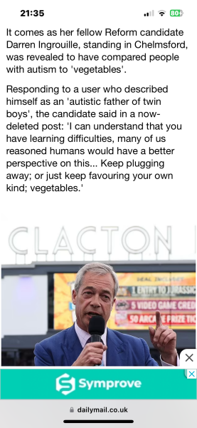 Anyone else here voting Reform UK?