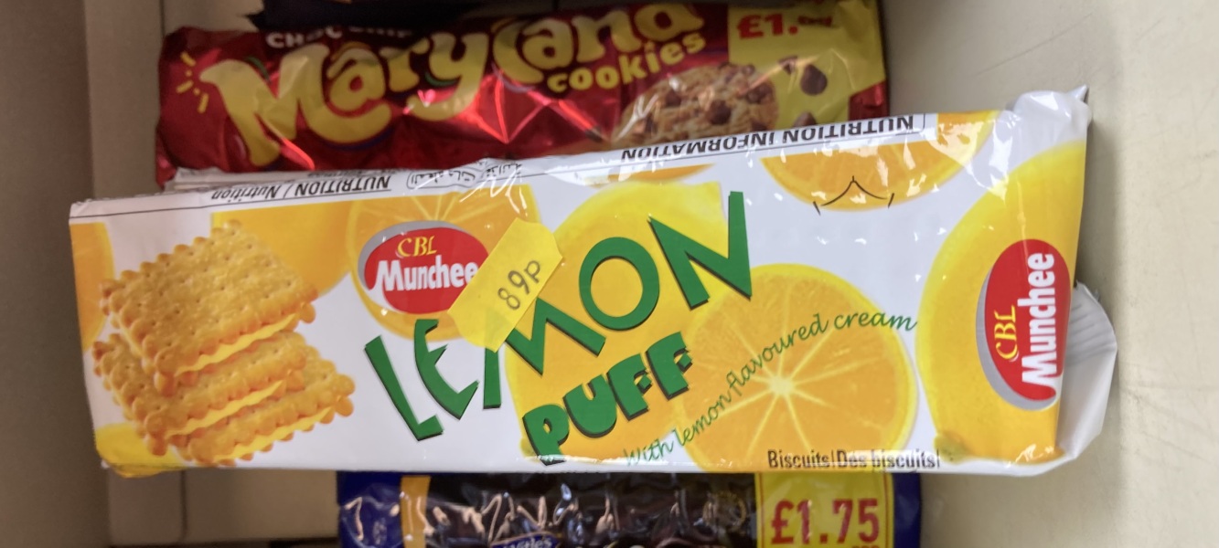 Your favourite biscuit and most disliked biscuit