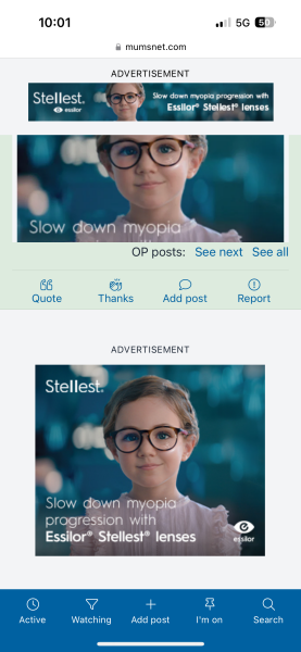 Does anyone else have this advert with the creepy AI girl advertising lenses?