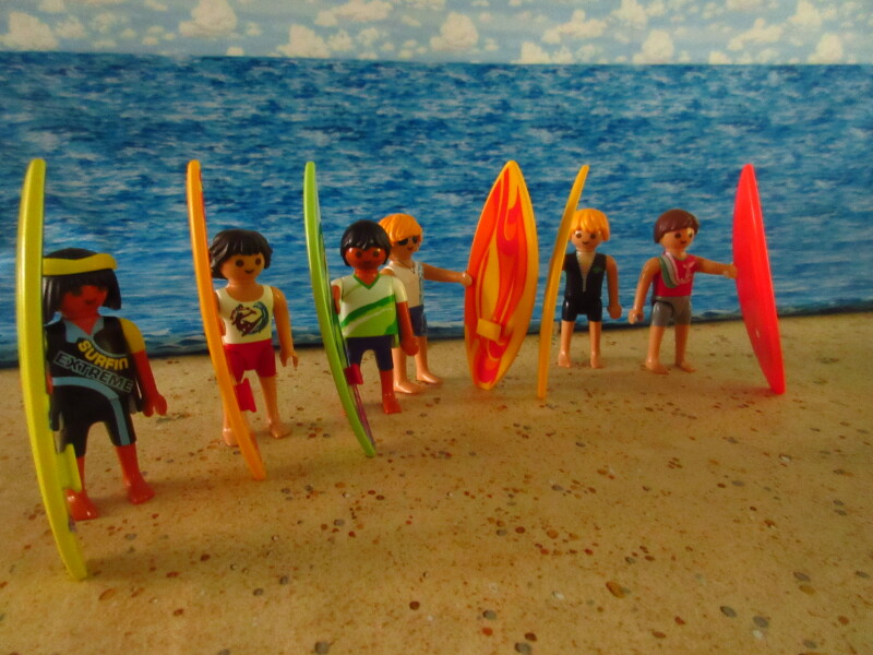 It's time for the Olympic Games for the Playmobil people in our house...