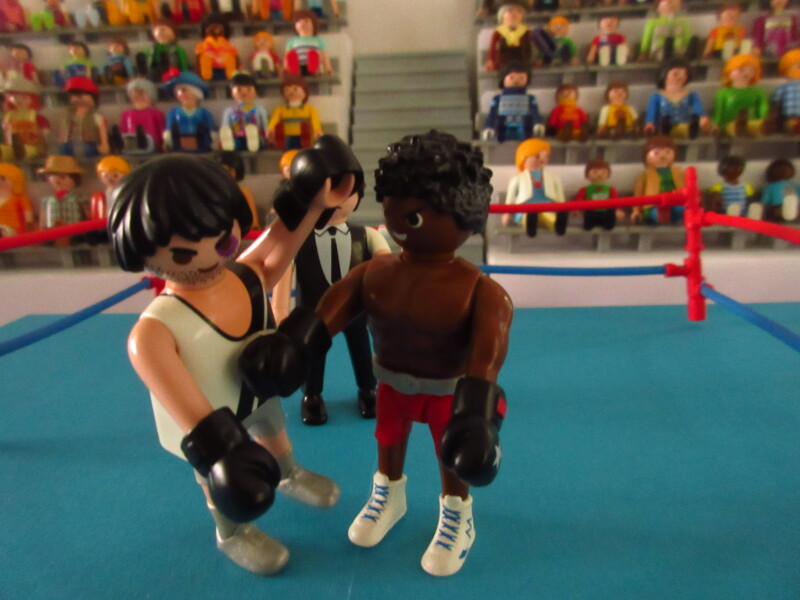 It's time for the Olympic Games for the Playmobil people in our house...