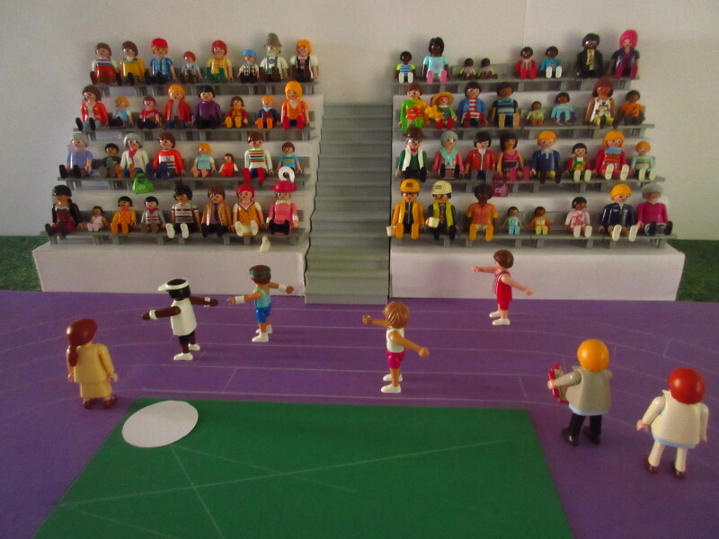 It's time for the Olympic Games for the Playmobil people in our house...