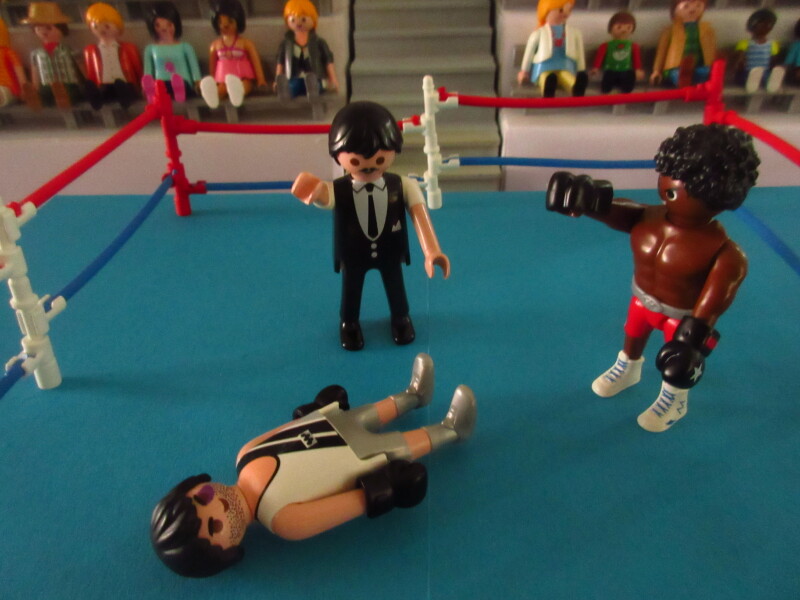 It's time for the Olympic Games for the Playmobil people in our house...