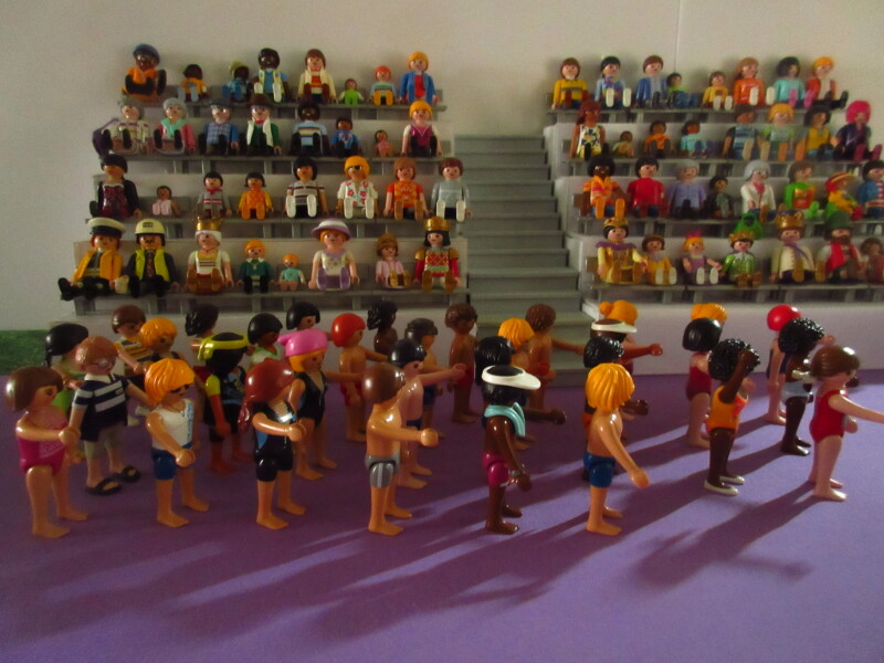 It's time for the Olympic Games for the Playmobil people in our house...