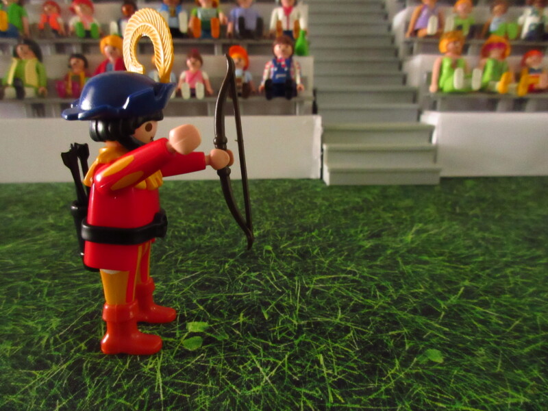 It's time for the Olympic Games for the Playmobil people in our house...