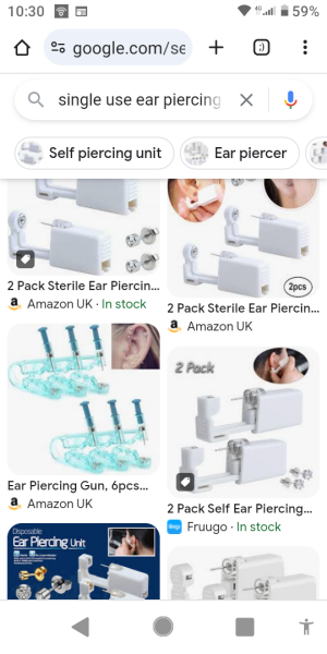 Ear piercing for DD