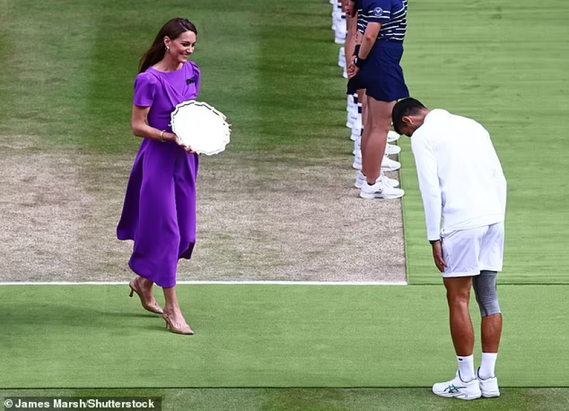 Princess of Wales to attend Wimbledon Men’s Final
