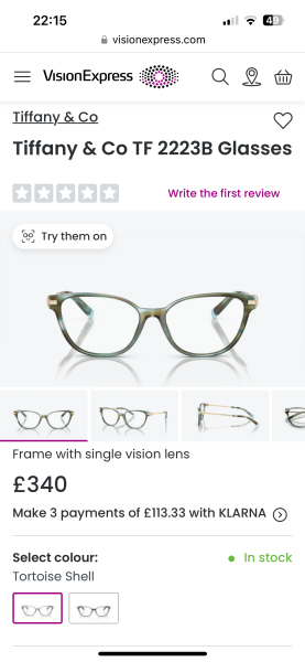 Spectacles and prices