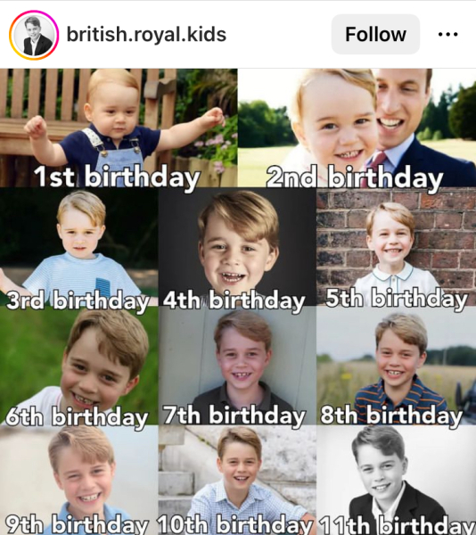 Happy birthday George