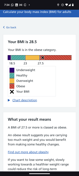 Do they prescribe it with BMIs of 28?