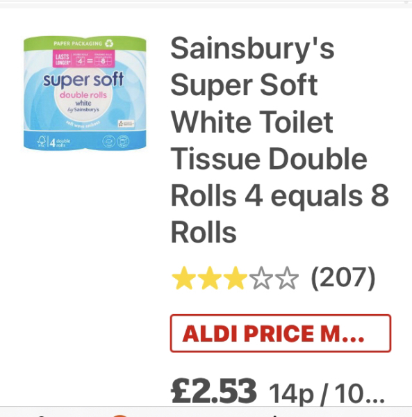 In search of old-fashioned loo roll...(title edited by MNHQ at request of OP)