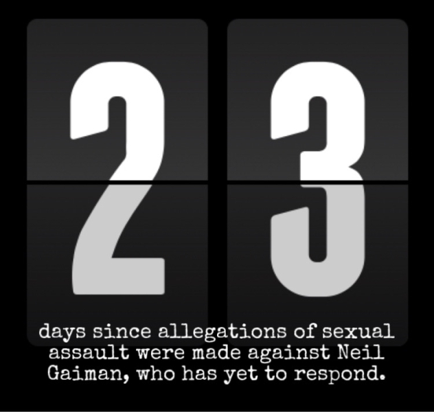 Neil Gaiman accused of sexual assault