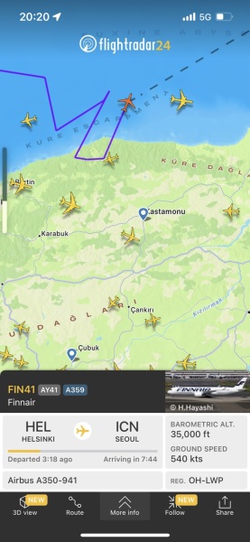 Flight radar fans - what might this mean?