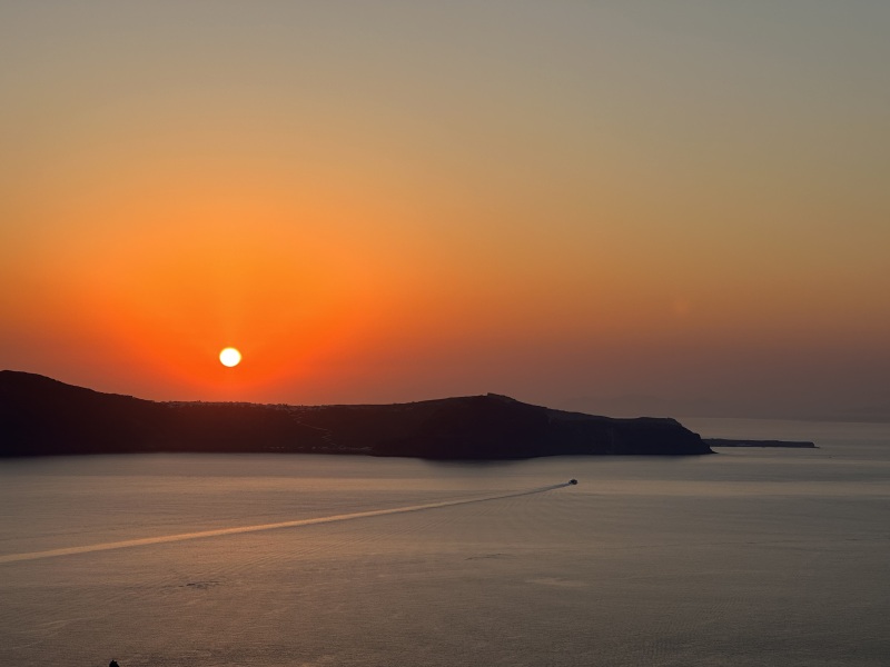 Has anyone been to Santorini recently?