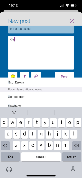 @ not working properly