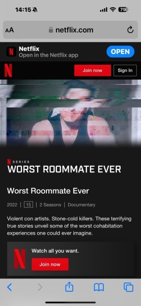 Worst Roomate ever