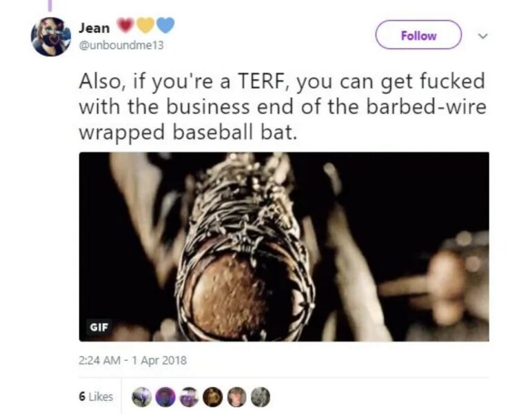 To ask if anyone else on MN is not anti-trans?