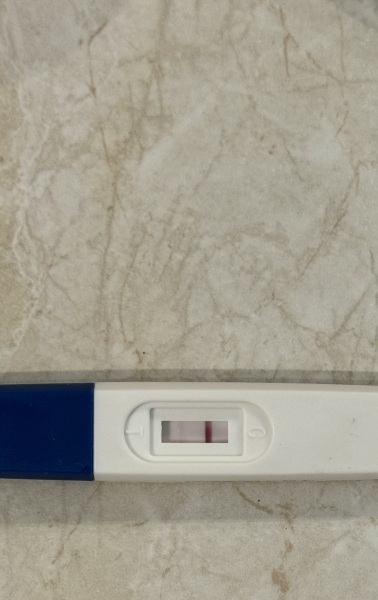Positive pregnancy test or evaporation line?