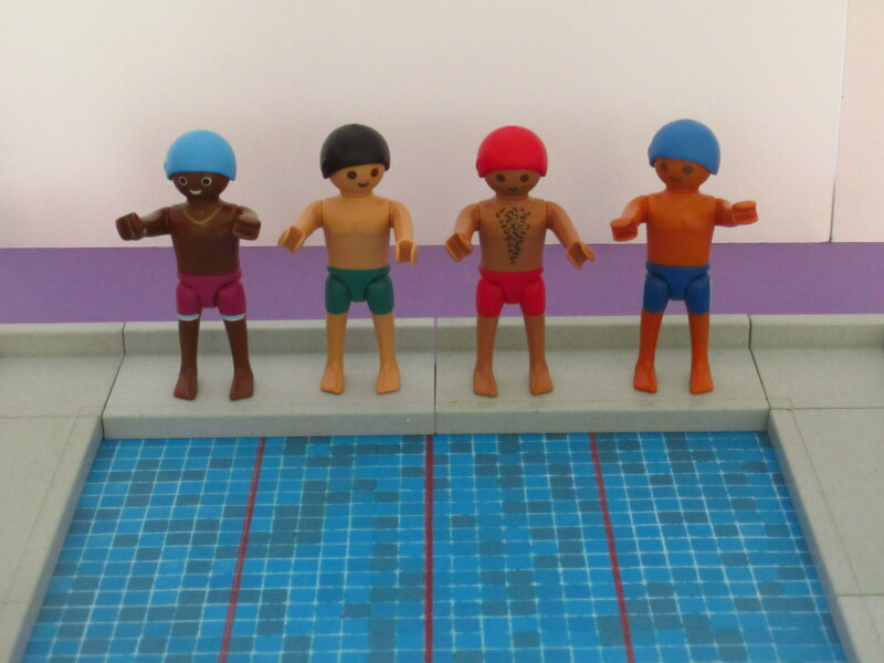 It's time for the Olympic Games for the Playmobil people in our house...