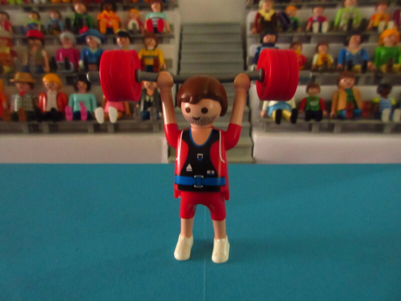 It's time for the Olympic Games for the Playmobil people in our house...